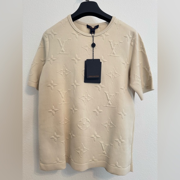 Louis Vuitton 3D Monogram Knit Top NWT - Picture 2 of 4